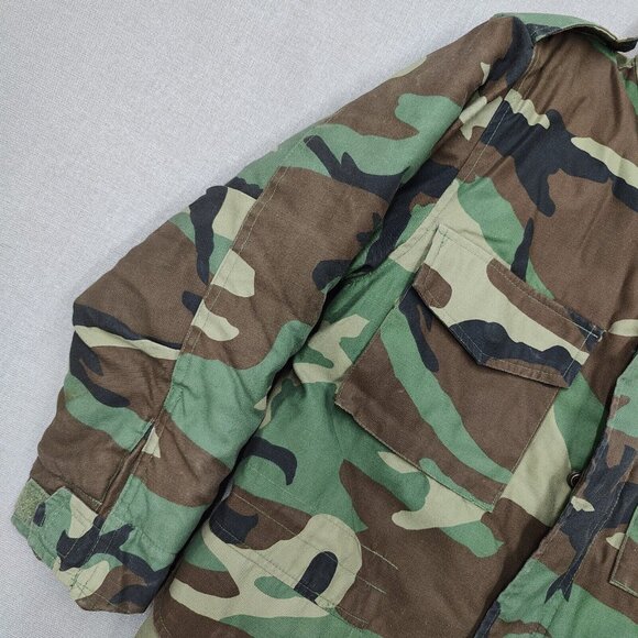 Rothco Ultra Force Extra Small Woodland Camo Junior GI Boys Field Jacket Coat - Picture 8 of 11